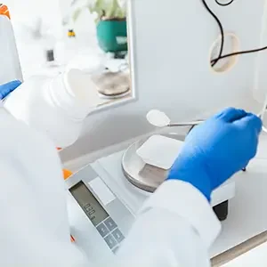 Pharmacist compounding THIN medication